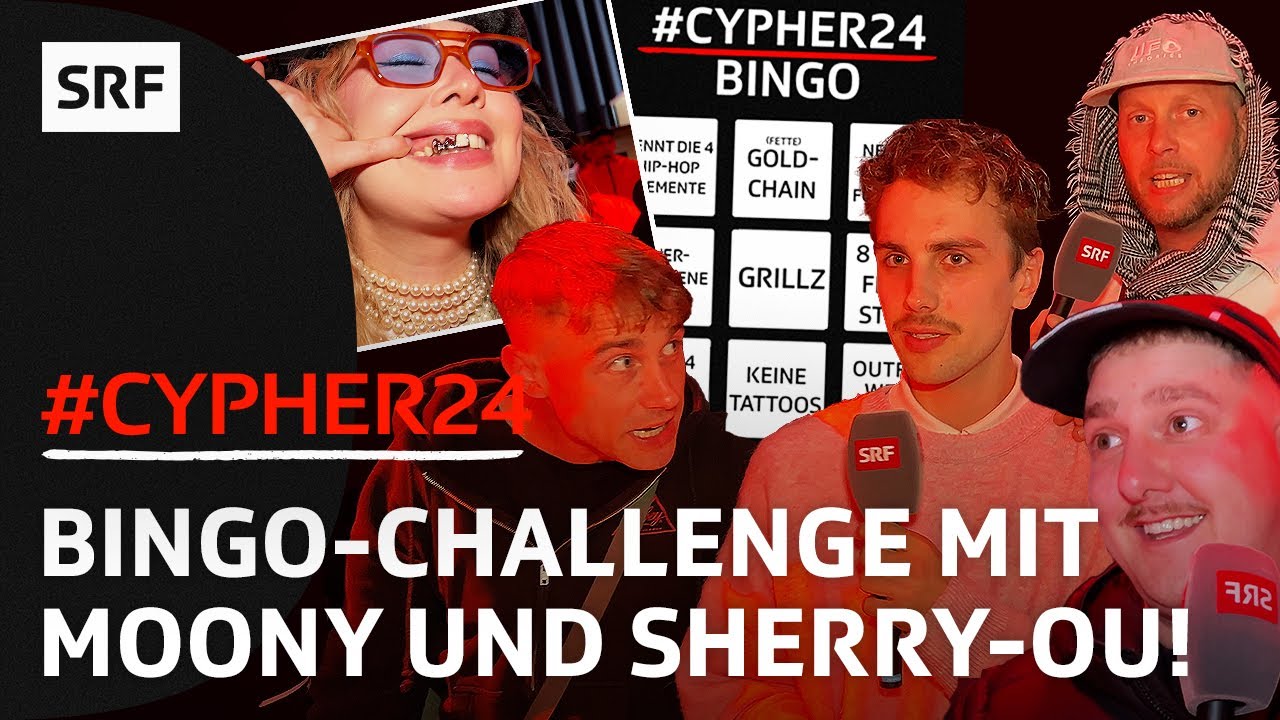 Benji Bonus zeigt sein Freestyle-Talent beim Cypher-Bingo! | Bounce #CYPHER24 | SRF