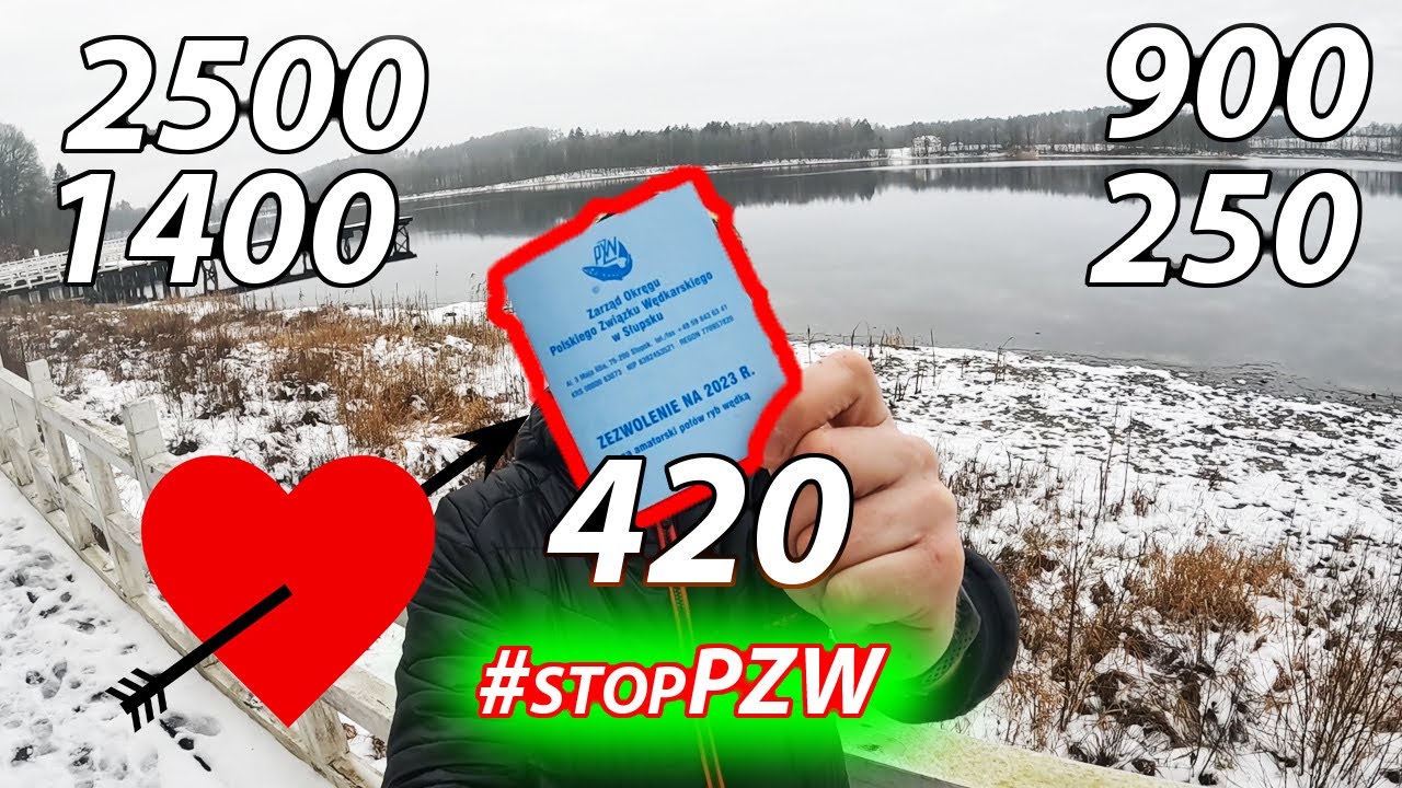 Kto chce zarobić na wędkarzach ?! Ile kosztuje zezwolenie za wędkowanie ?! Zbrodnia w PZW?  #stopPZW