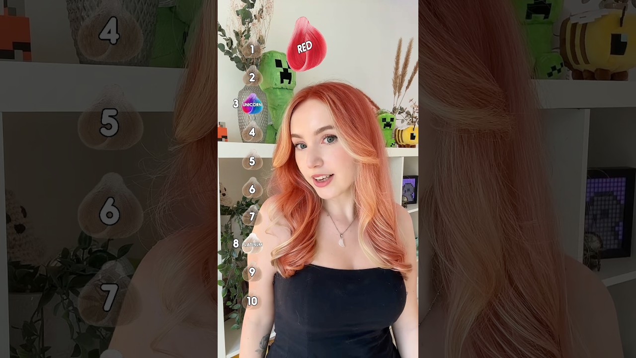 Welche Haarfarbe ist am besten?💕🥸 #ranking #filter #haarfarbe