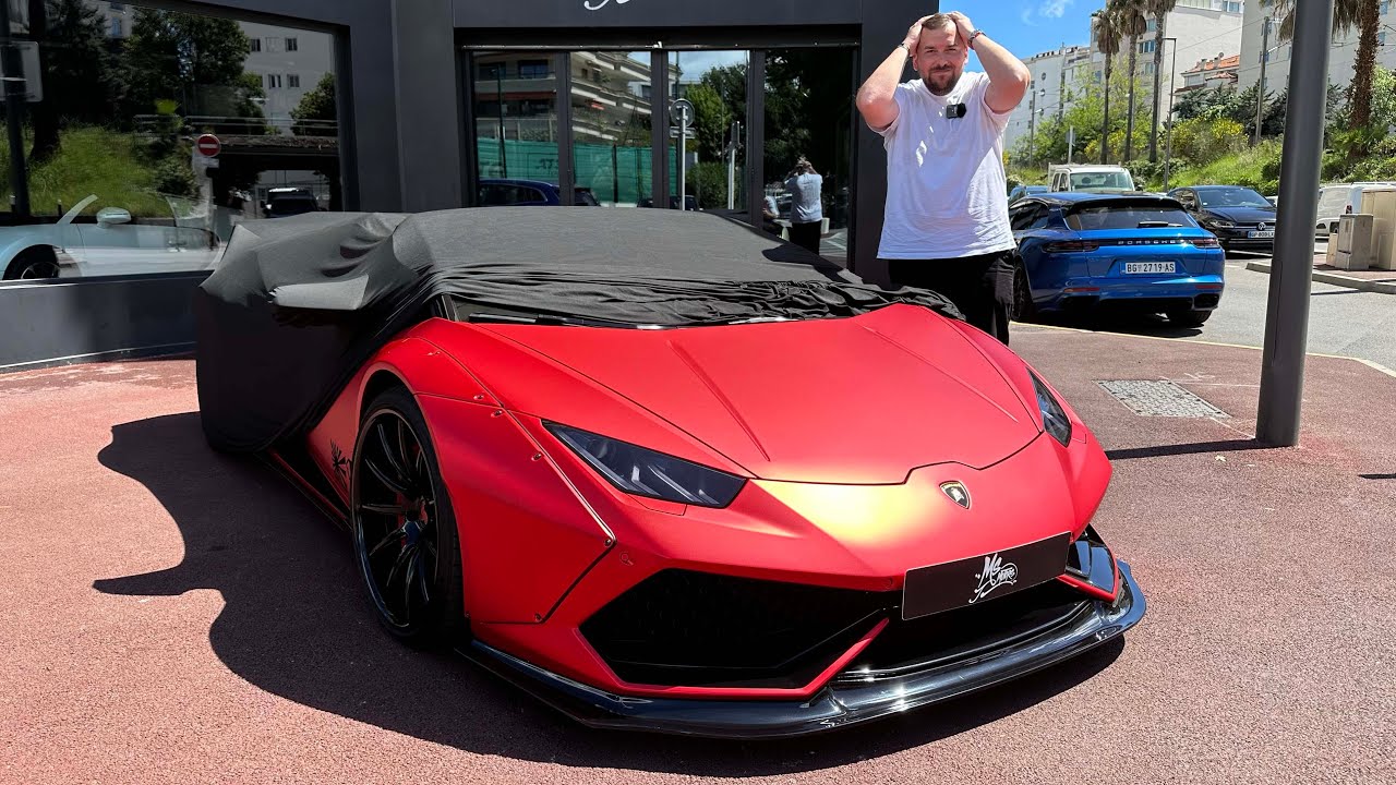 Ma nouvelle Lamborghini rouge chrome!!!😱❤️