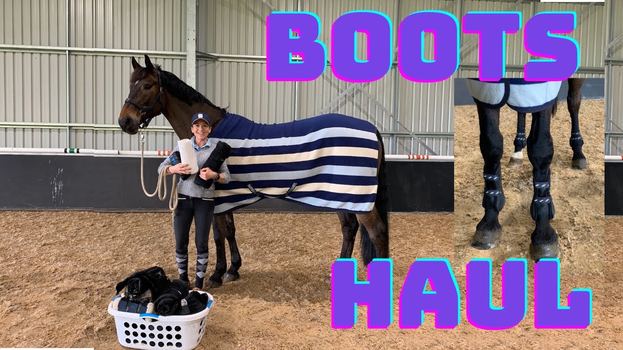 What Boots do I use? Horse Boots Haul!!!