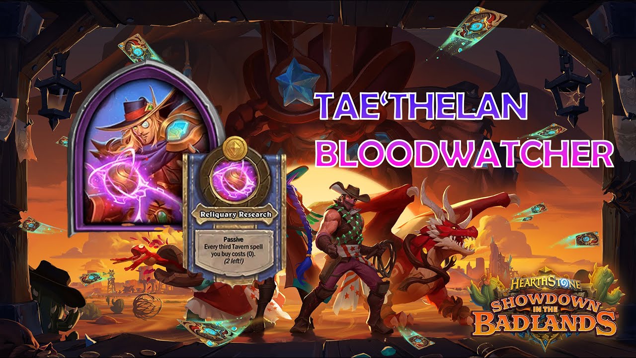 TAE&rsquo;THELAN BLOODWATCHER   Tavern Tier 2 Strategy   Hearthstone Battlegrounds