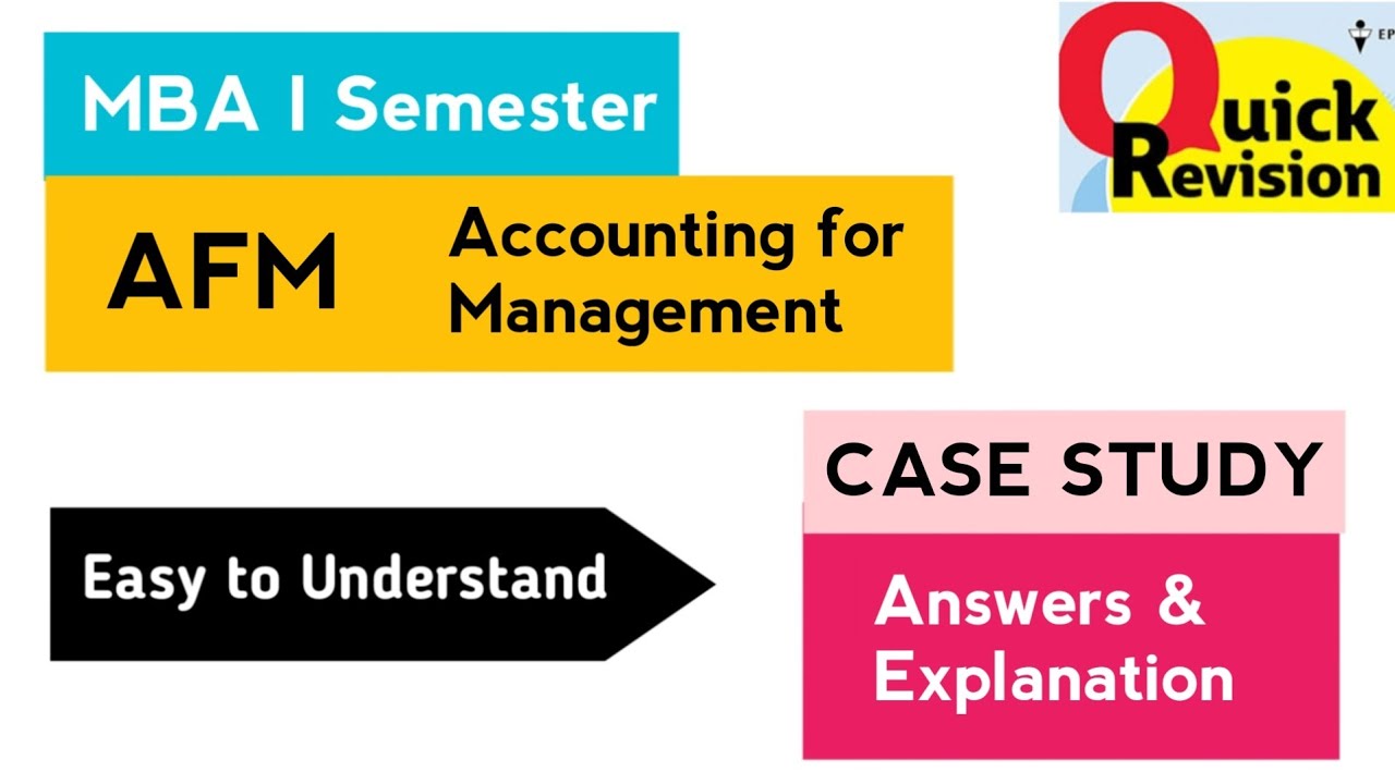 Вопросы и ответы к кейсам по курсу «Учет в менеджменте» (AFM Accounting for Management): краткий ...