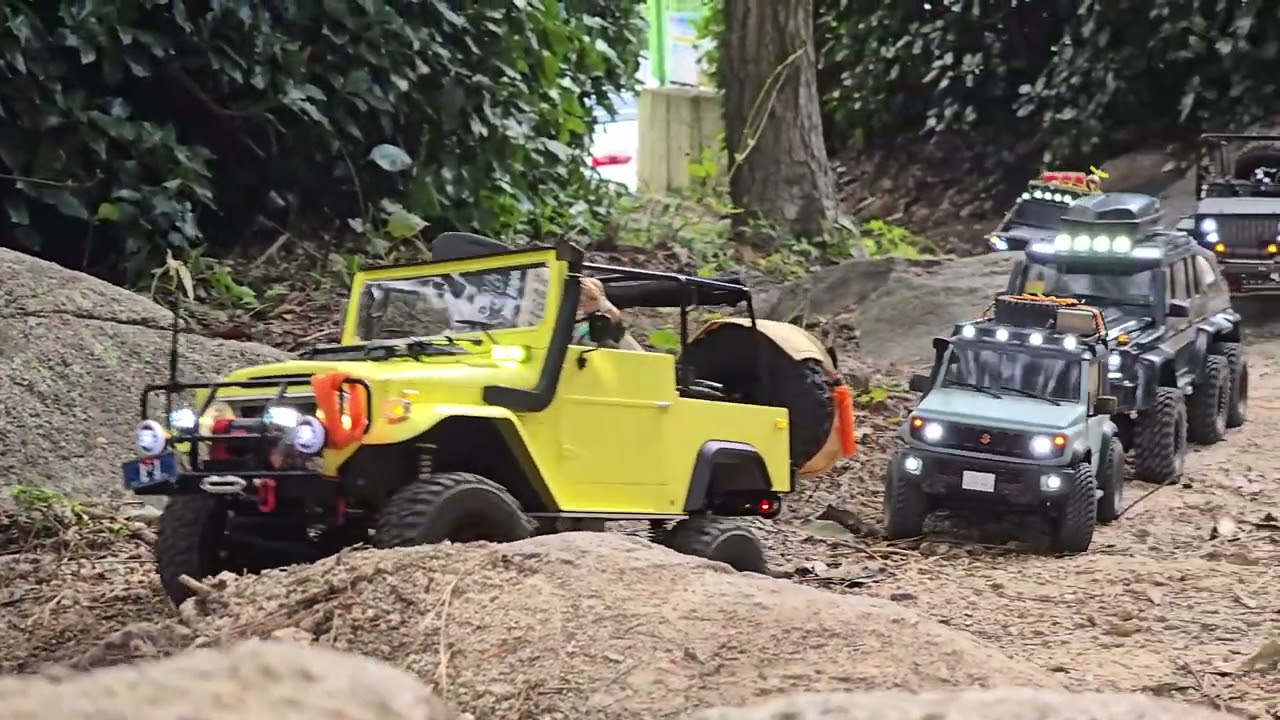 Enjoy RC CAR hiking on the weekends 7 - Team Scale Trail GoldMoon 2025.09.28 - 2
