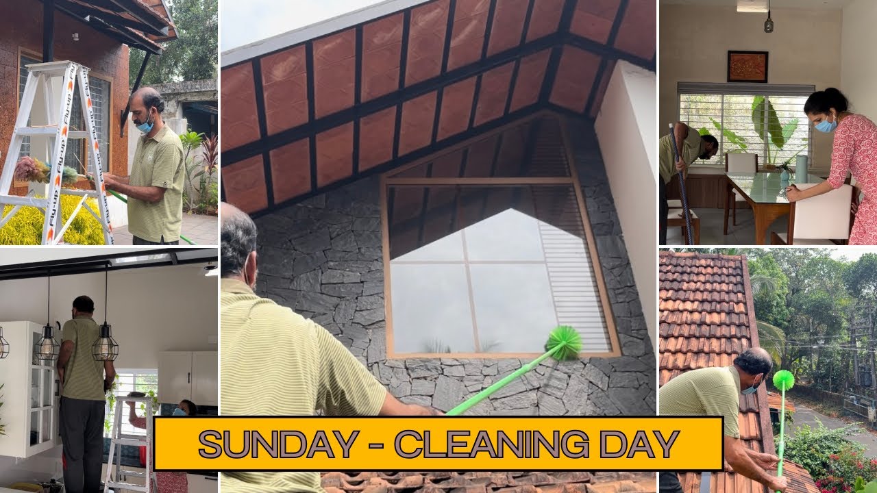 ഇന്ന് വീട് മൊത്തത്തിൽ ഒരു ക്ലീനിങ് ⭐️| മടുപ്പ് തോന്നാതെയുള്ള വീട് വൃത്തിയാക്കൽ