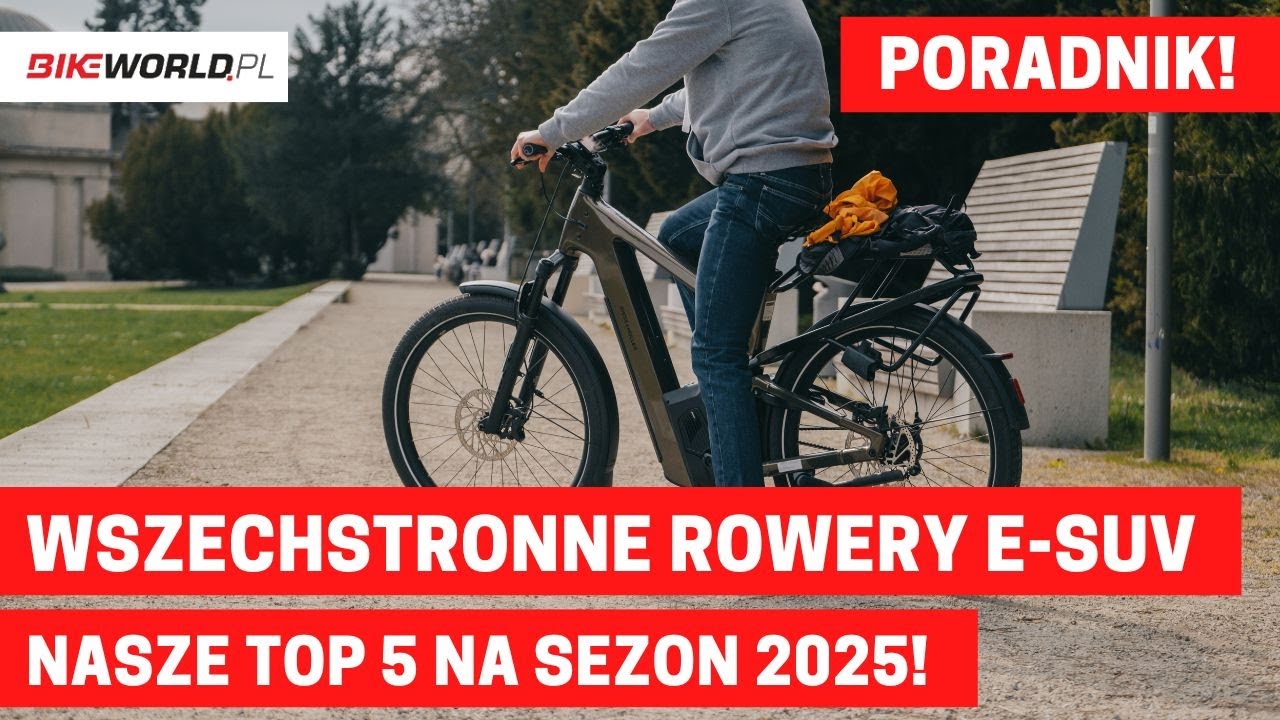 Wszechstronne elektryczne rowery typu SUV - oto ciekawe modele na 2025 rok!