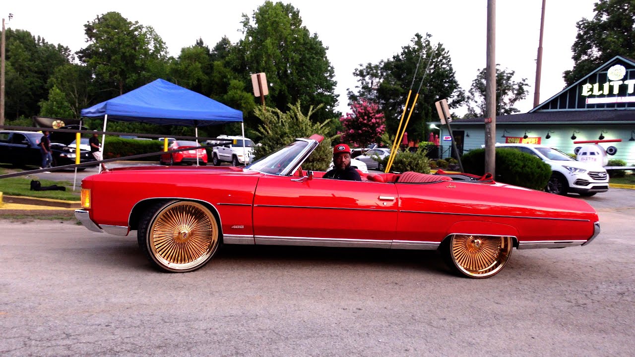 Top Custom Ryders & College Park Customs Car Show, Big Rim Custom Cars