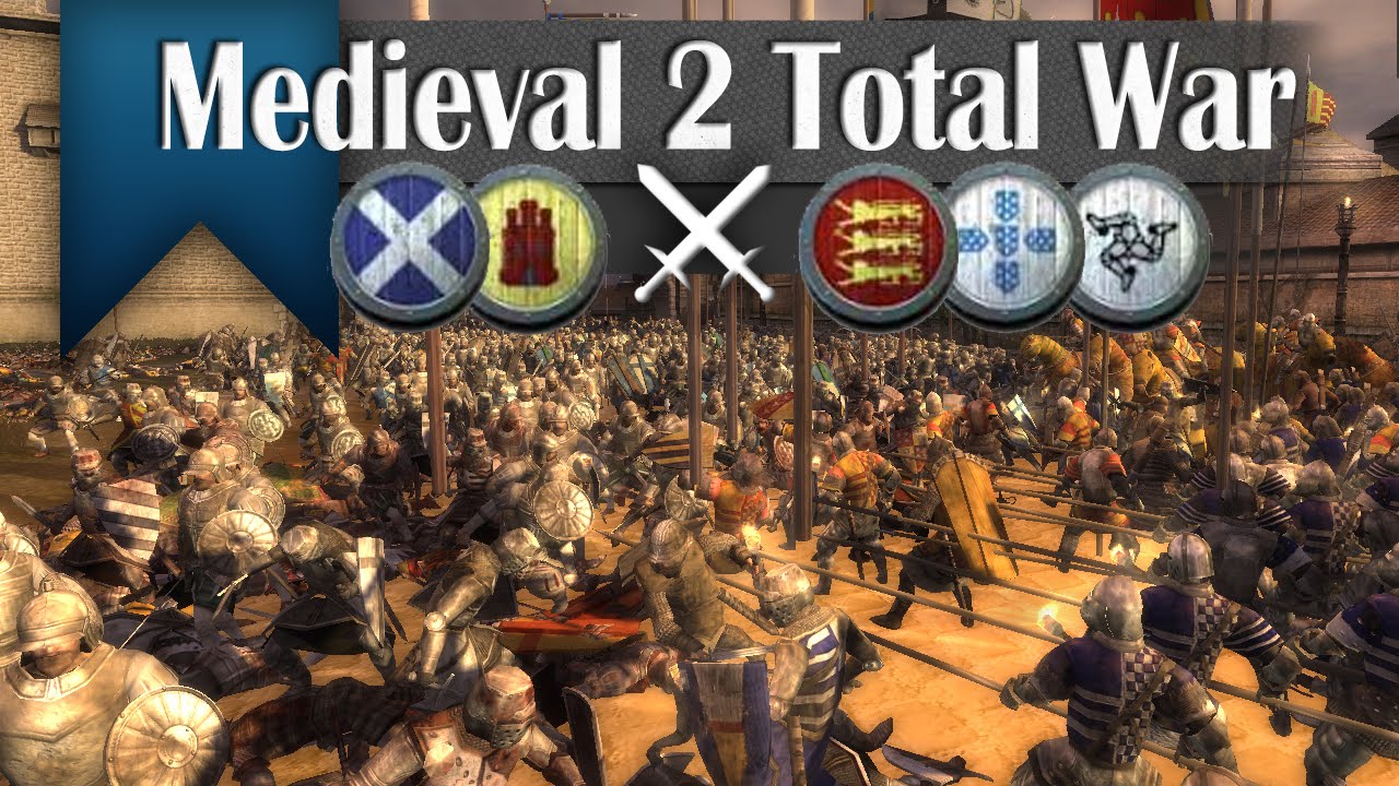 Bleeding Sun - Medieval 2 Total War (2v3 Online Siege Battle #255)