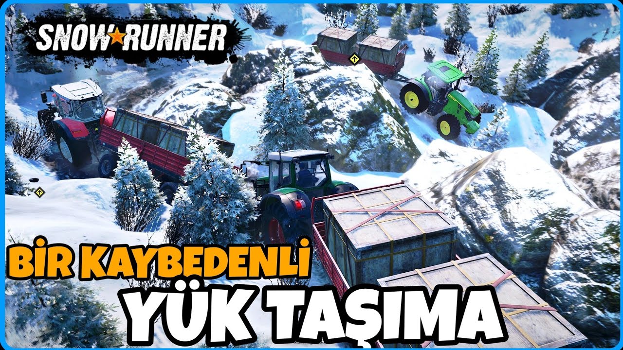 UZUN ZAMAN SONRA SNOWRUNNER'DA H&Uuml;NERLERİMİZİ G&Ouml;STERDİK / BİLİN BAKALIM KİM YAN YATTI #snowrunner