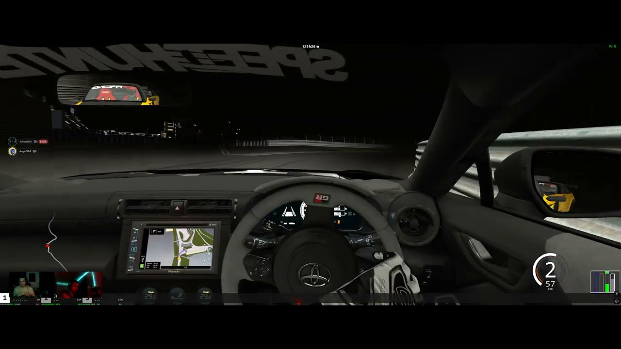 Nürburgring at night TOYOTA GR VS HONDA S2000