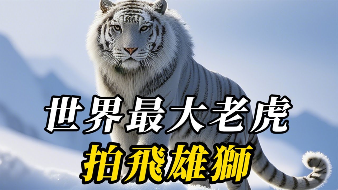 全世界最大的10种老虎，第七名体重超300斤，一掌拍飞雄狮！第一名体重超600斤，堪称北半球的“终极猛兽