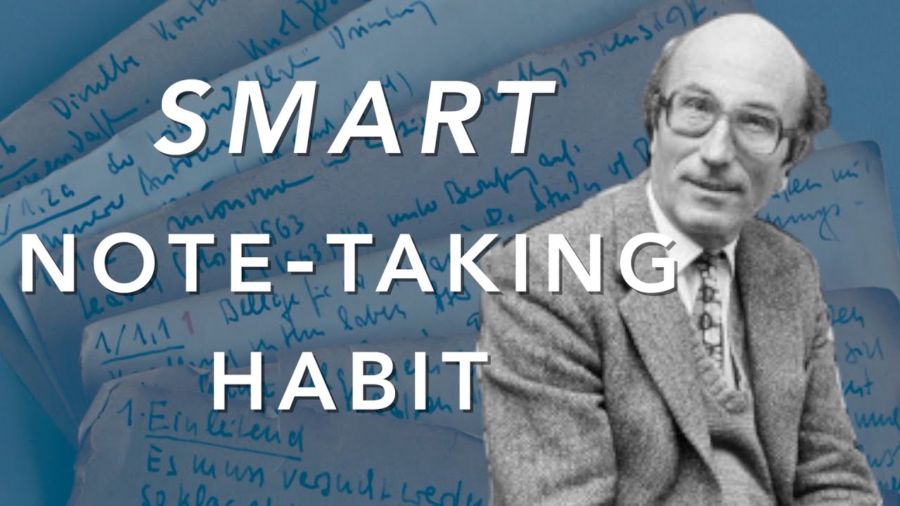 Smart Note-Taking Habit | Luhmann's Zettelkasten