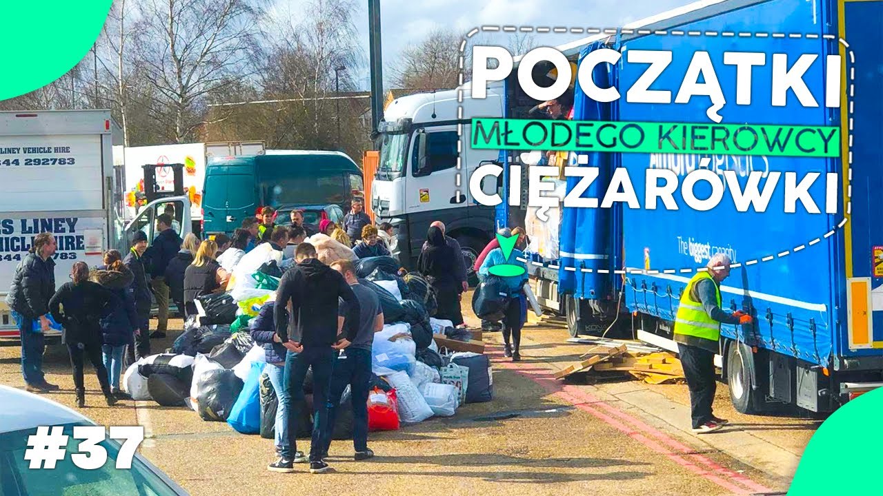 Początki Młodego Kierowcy Ciężarówki #37 *Transport darów dla Ukrainy!*