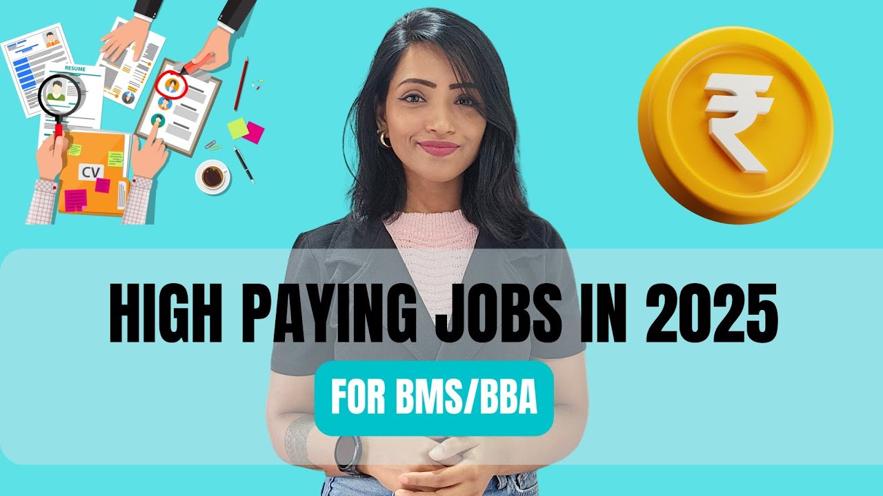 Top High paying career Options after BBA/BMS in 2025 | Best Profiles & Salary Package
