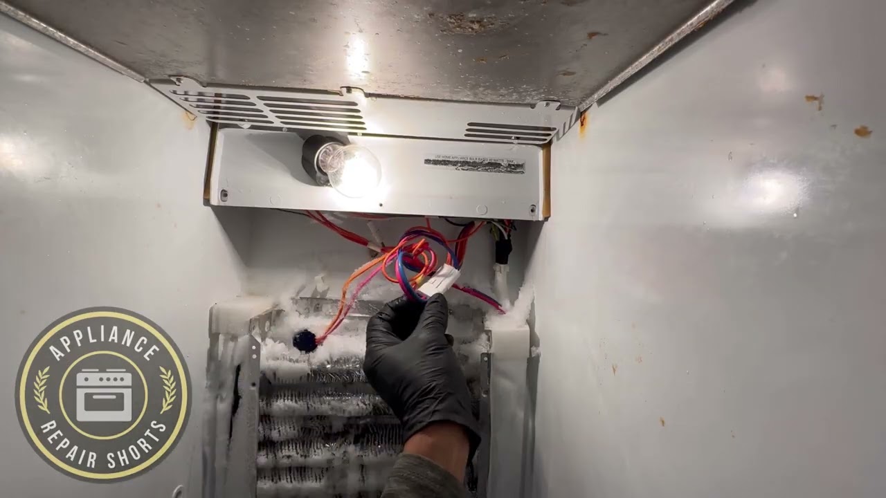 GE Refrigerator Not Cold Enough | Freezer Icing Up| Defrosting The Refrigerator | Defrost Timer 