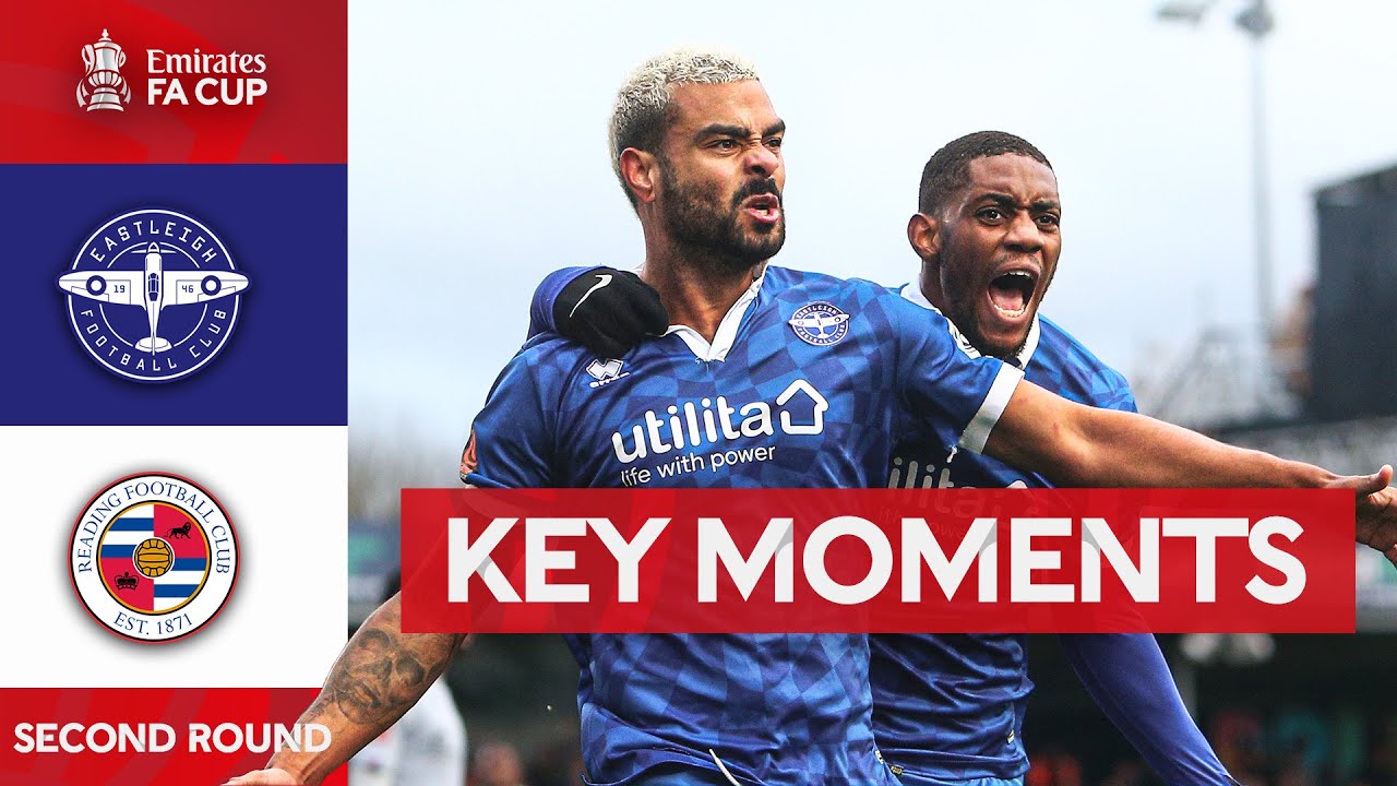 Eastleigh v Reading | Key Moments | Second Round | Emirates FA Cup 2023-24