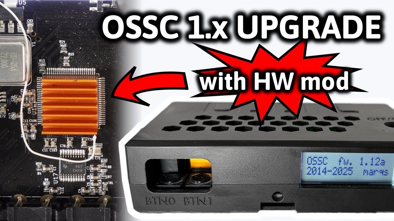 Upgrading the OSSC to the Next Level!