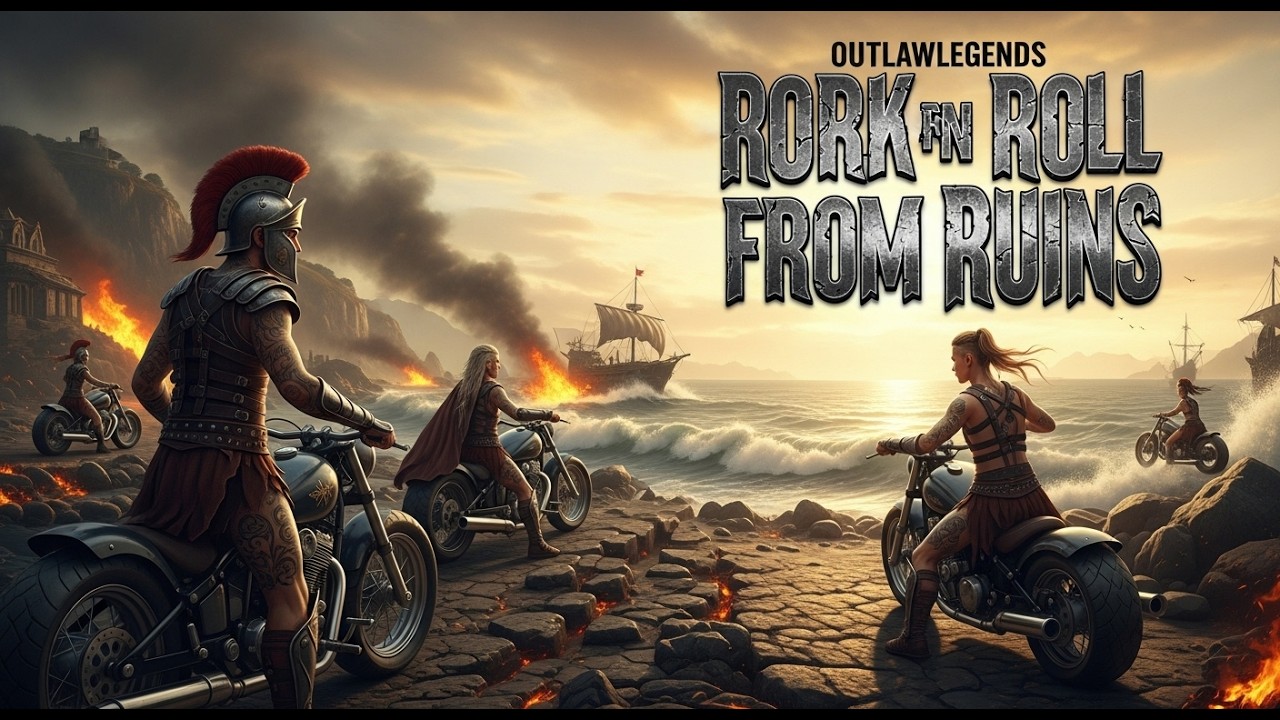 Dark Rider — Cinematic Outlaw Rock Journey #CinematicRock #OutlawRock #RideFree