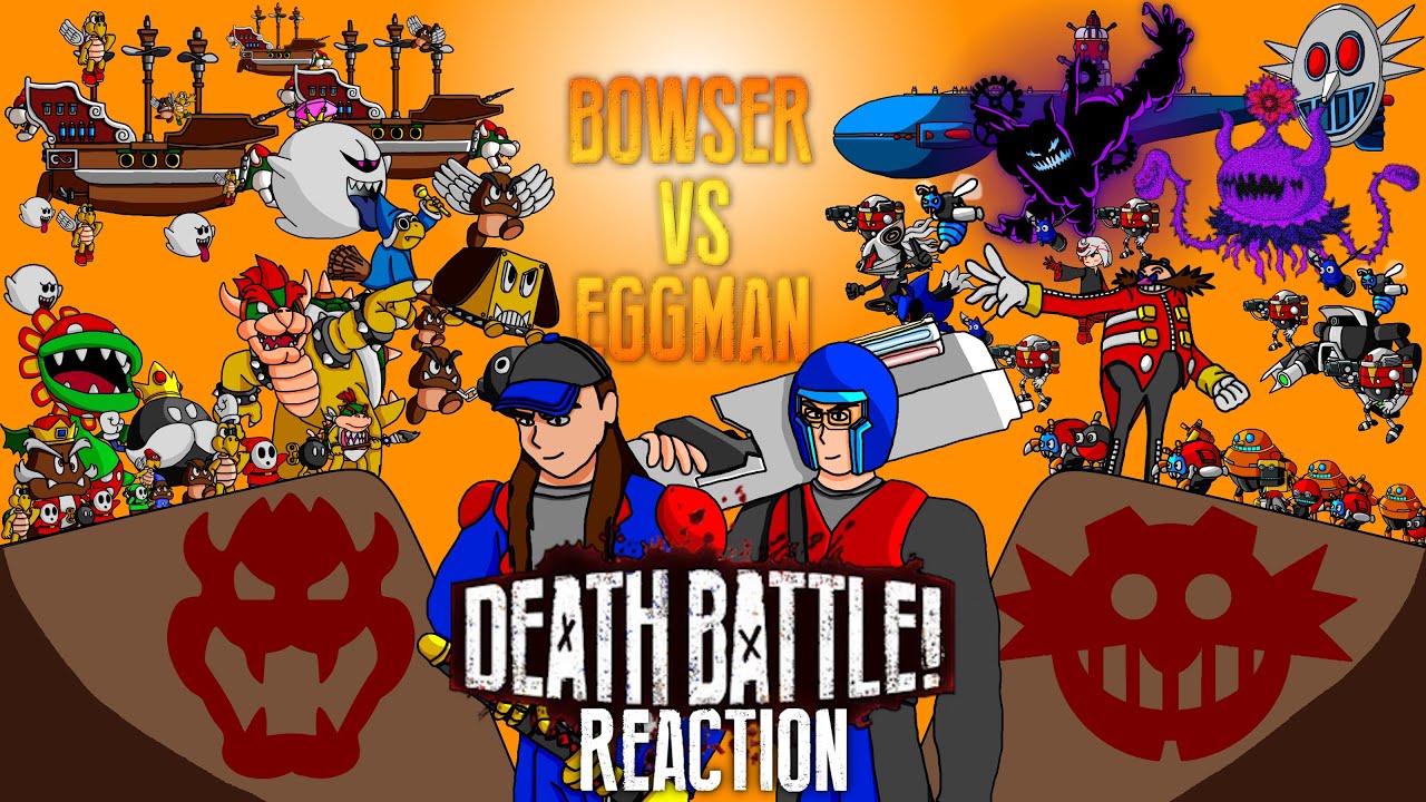 Brobuscus Reacts (ft. SolidStorm) | Bowser VS Eggman (Mario VS Sonic) | DEATH BATTLE!