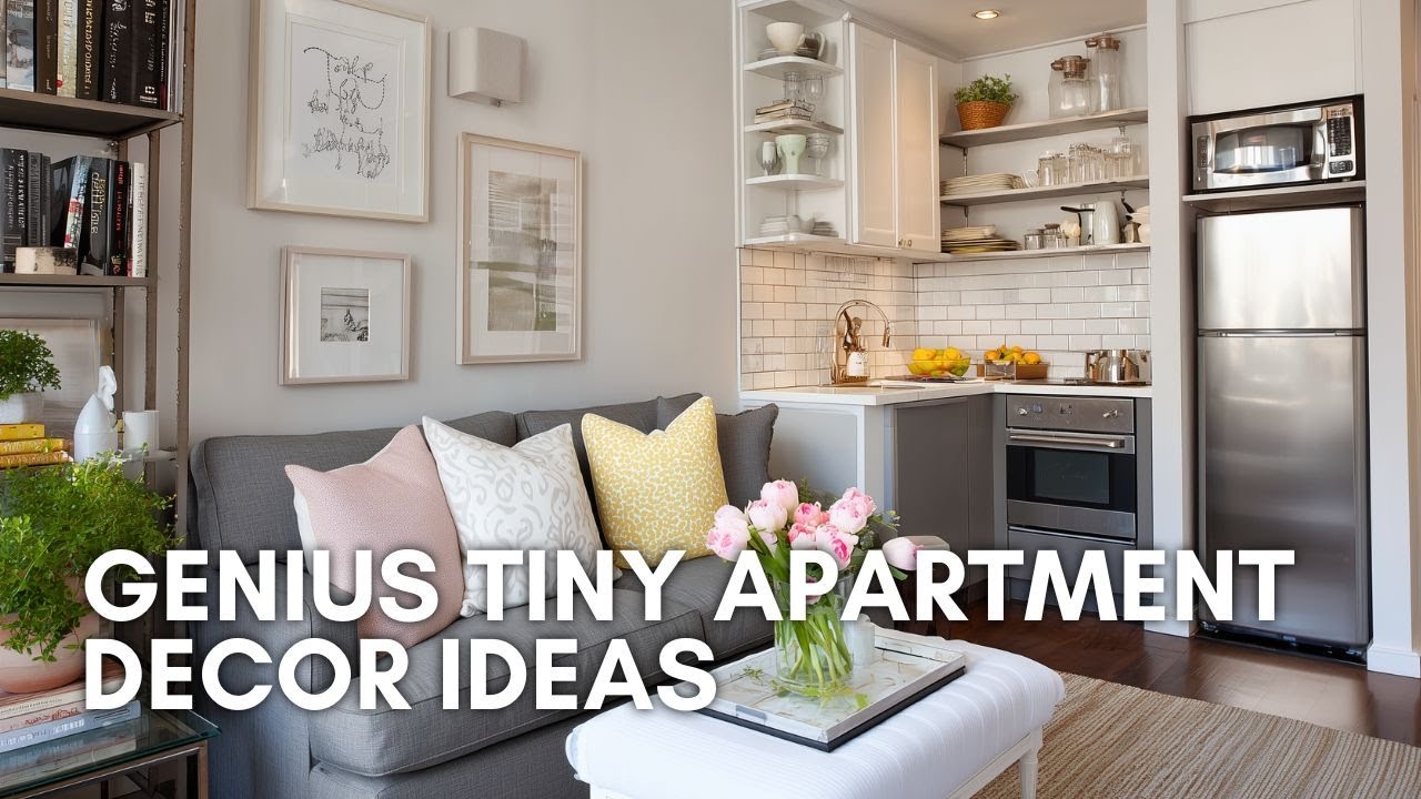 Genius Tiny Apartment Decor Ideas to Maximize Space & Style | Small Home Makeover Inspiration