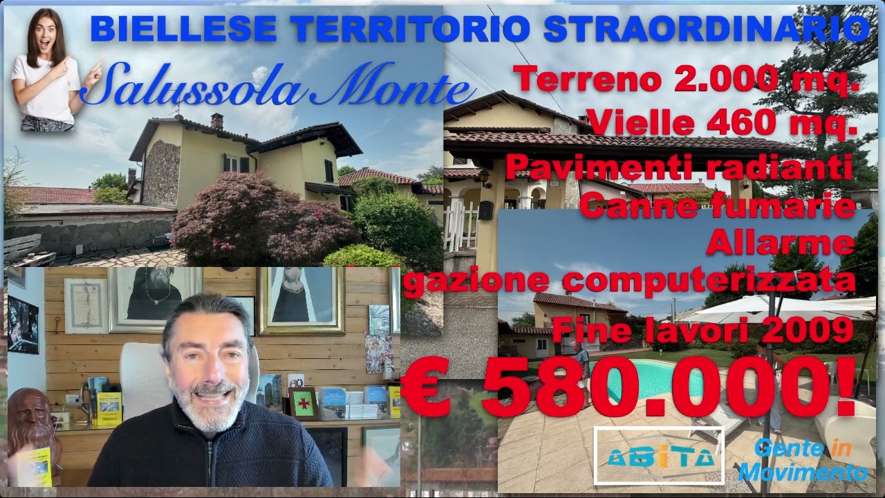 2 Ville Indipendenti a Salussola | Agenzia Immobiliare Abita