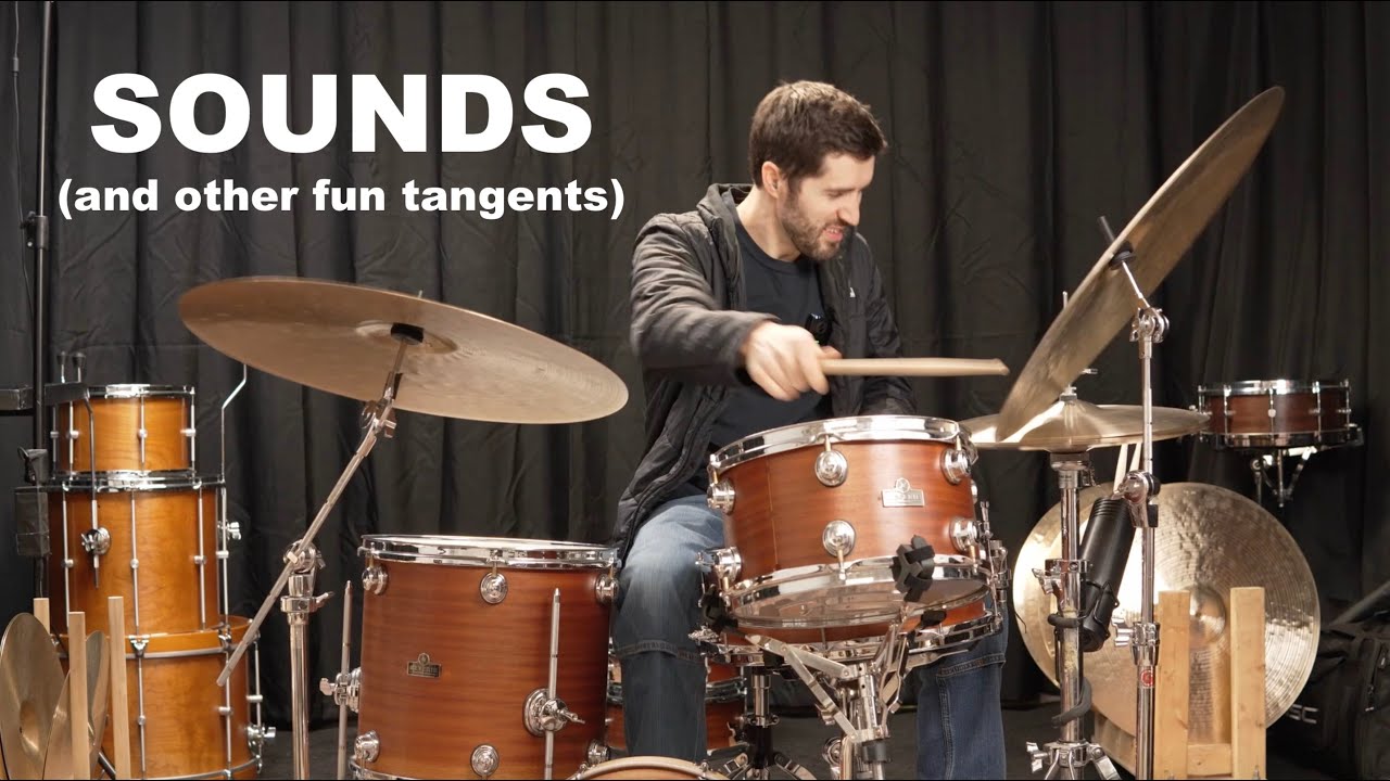 Some thoughts on SOUND (and drum/cymbal setups)