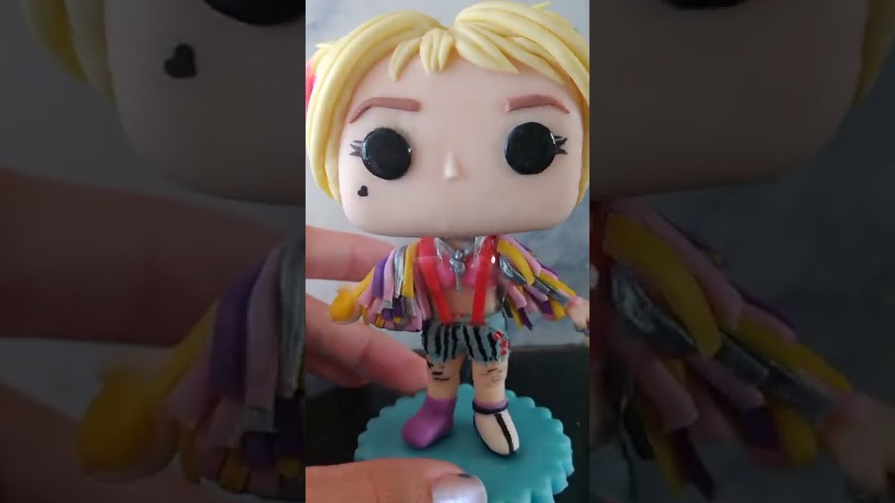 Funko Arlequina Action Figure em Biscuit! #shorts
