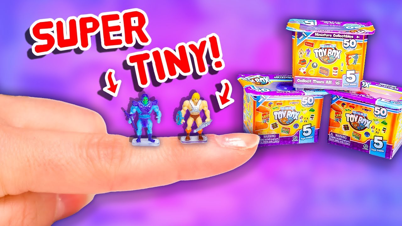 They're So Small! - Micro Toy Boxes