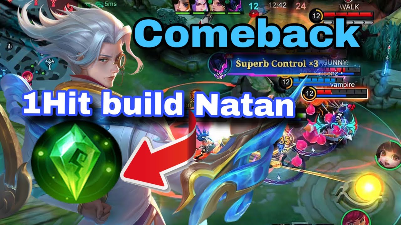 Смотрите внимательно: вот как нужно вести себя с Натаном! #mobilelegends #mlbb