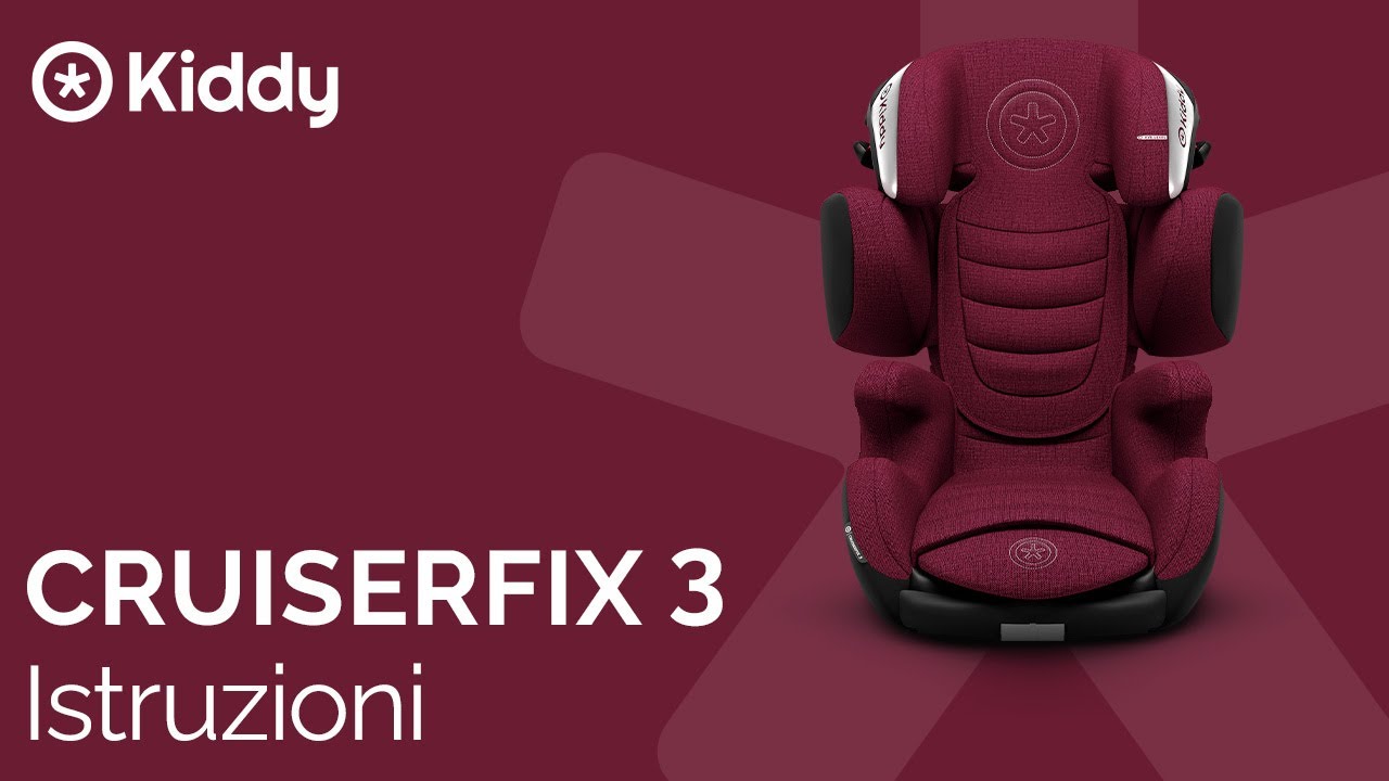 Kiddy CRUISERFIX 3 Seggiolino auto 15-36 kg | Kiddy