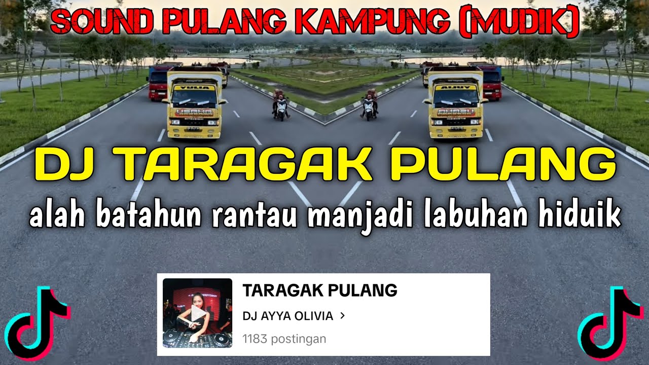 DJ TARAGAK PULANG BREAKBEAT BY DJ AYYA | DJ ALAH BATAHUN RANTAU MANJADI LABUAHAN HIDUIK VIRAL TIKTOK
