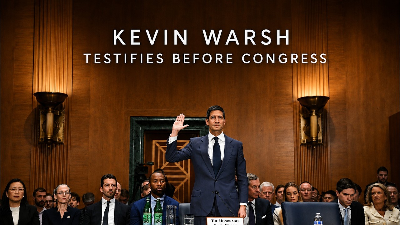 Kevin Warsh Live | Kevin Warsh Testifies On Monetary Policy | Federal Reserve Chair Kevin Warsh Live