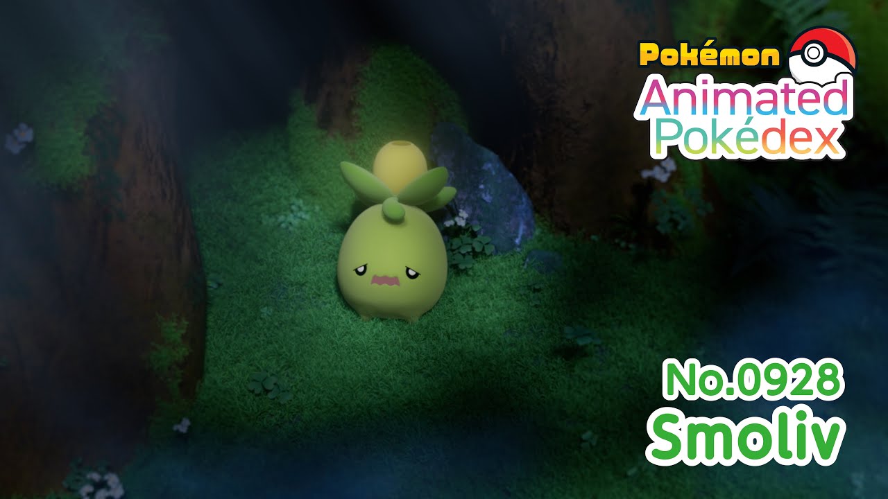 Pok&eacute;mon animated Pok&eacute;dex No.0928 