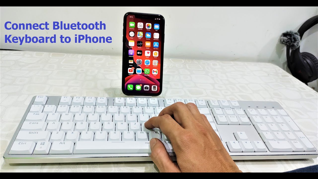 Как подключить любую Bluetooth-клавиатуру к iPhone