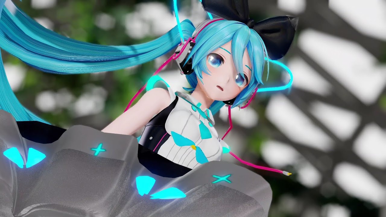 【MMD】Music Music【YYB Hatsune miku】
