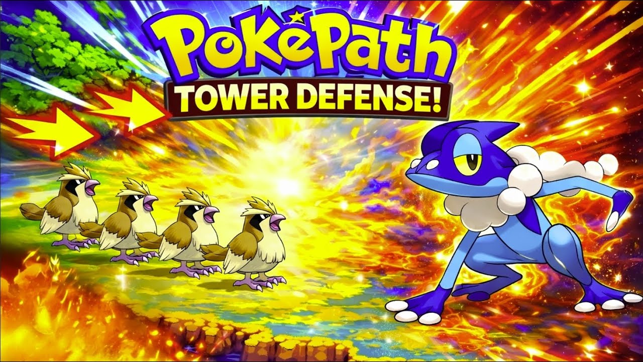 This Path Is INSANE In Pokepath Tower Defense