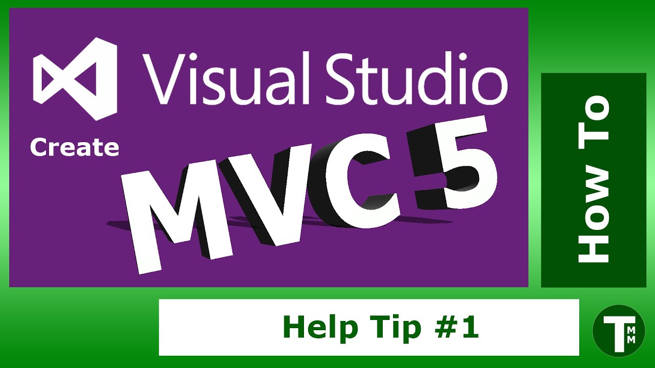 Visual Studio 2013 Tip 1 : How to create an MVC 5 application