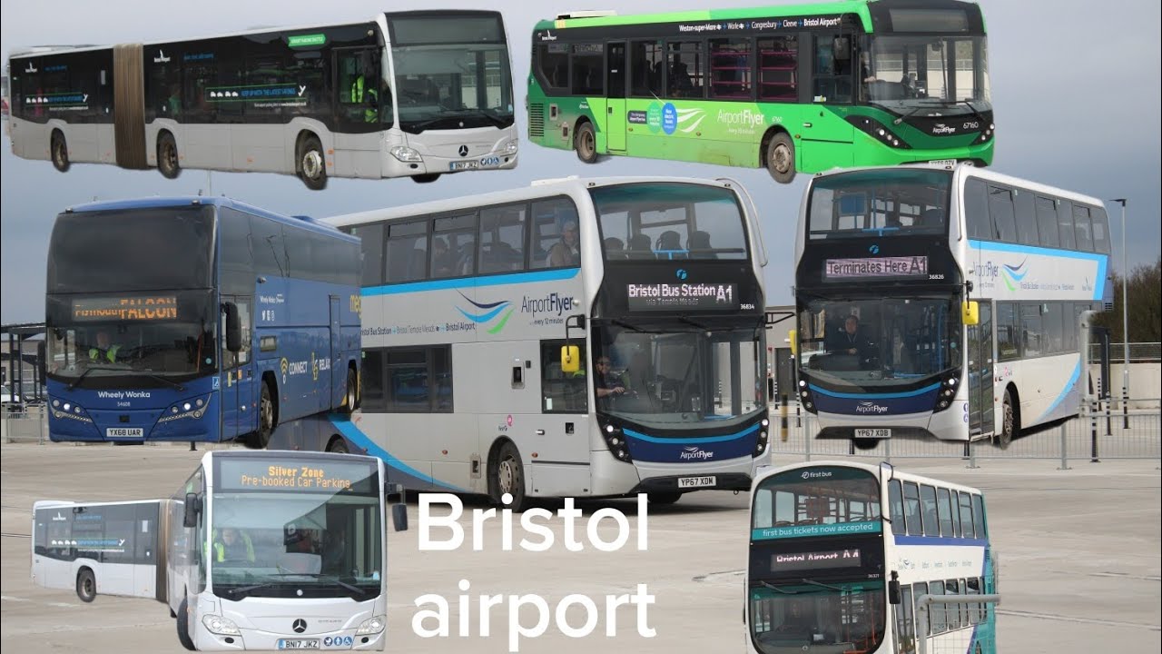 Buses at Bristol Airport 