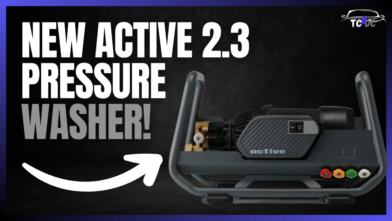 NEW ACTIVE 2.3 PRESSURE WASHER REVIEW | COULD THIS BE THE BEST PRESSURE WASHER FOR CAR DETAILING?