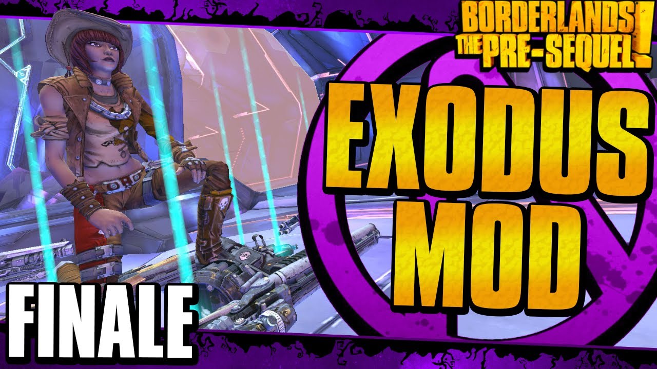 Borderlands TPS | Exodus Mod Nisha Funny Moments And Drops | Finale