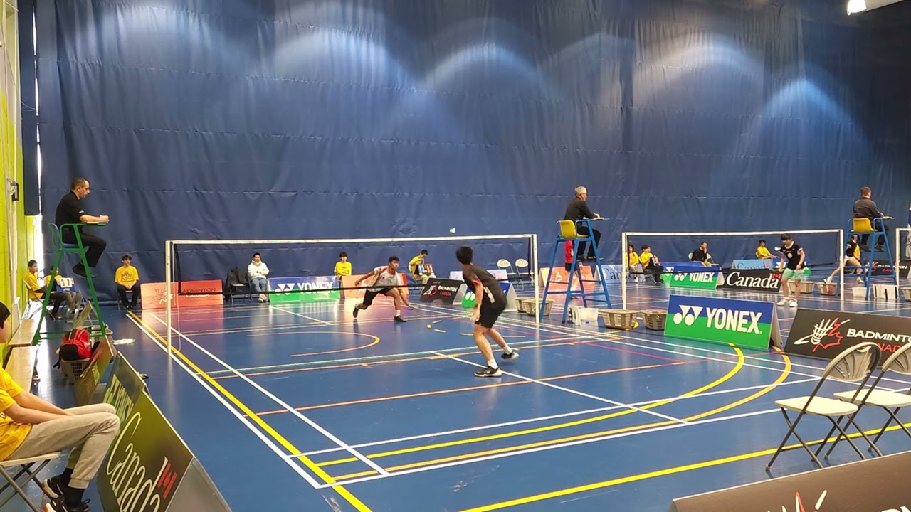 Final BS U17 Asher Bedi vs Yanqing Wang   2023 Yonex Quebec Junior Elite