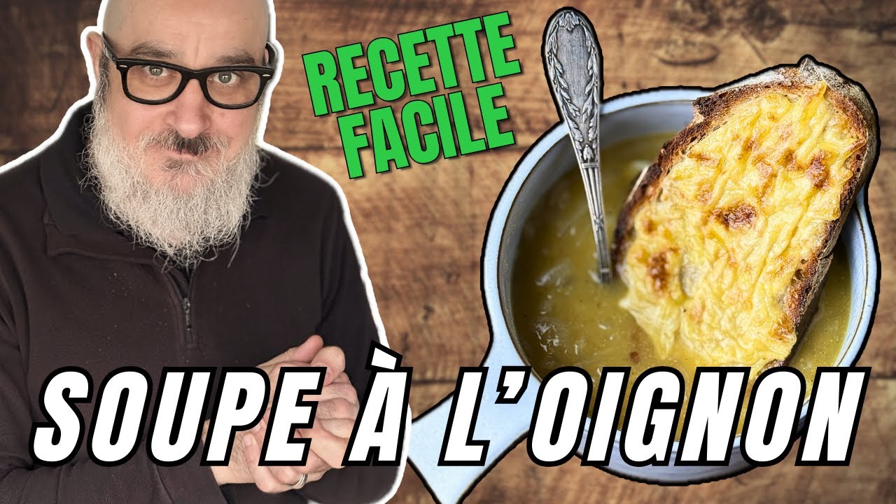 Recette de Soupe à l’Oignon Végane 🧅🌱 Facile et Délicieuse !