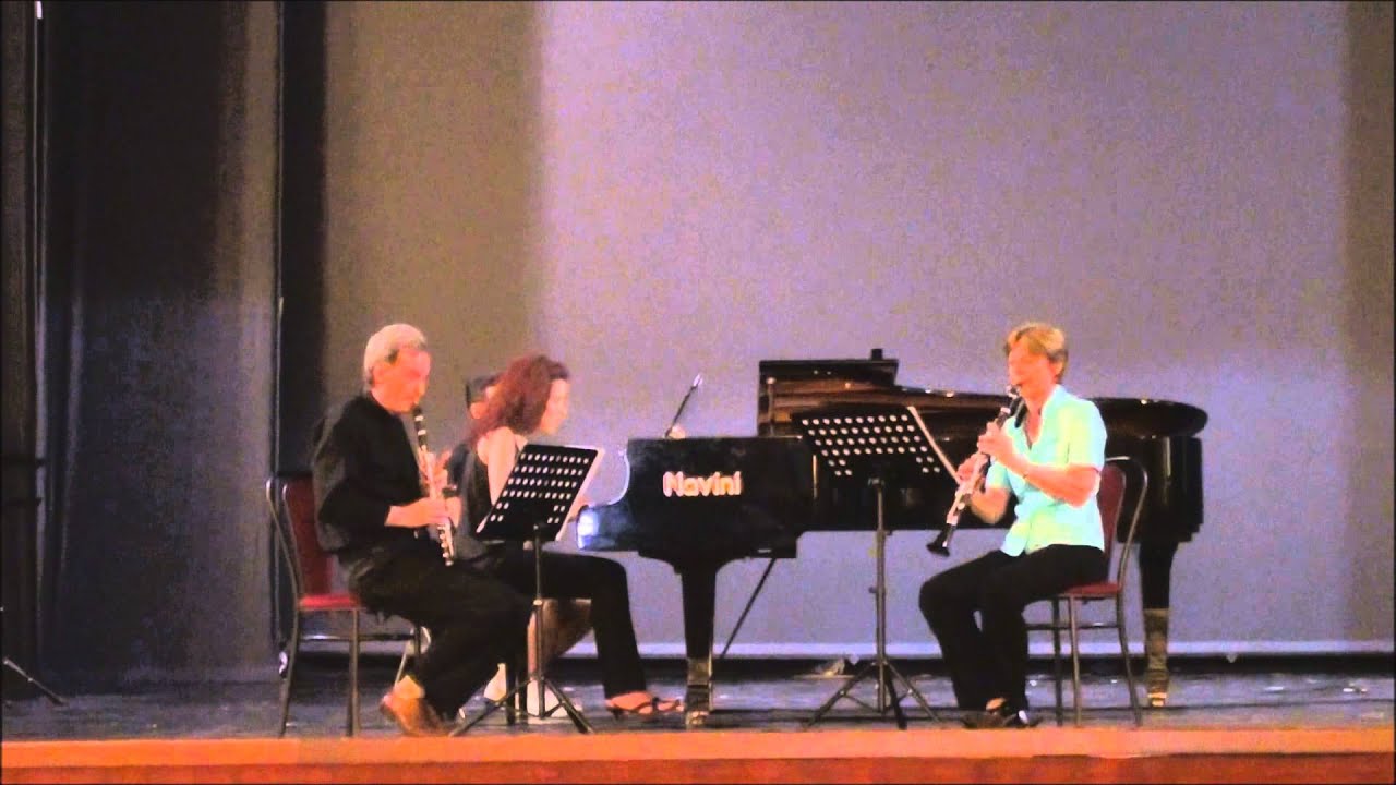 C. Camilleri - Divertimenti for two Clarinets and Piano