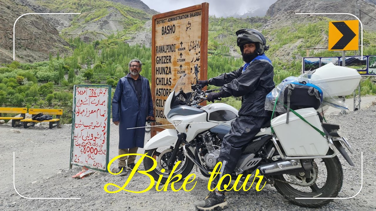 Bike tour Skardu to Lahore and Beautiful Bilamik Valley on S1 JS road Skardu S2.EP22  🏍 adventure