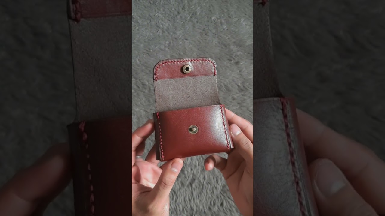 Coins Pocket #leathergoods #handmade #wallet #cardholder #dompetkartu #dompetmini #dompetkoin