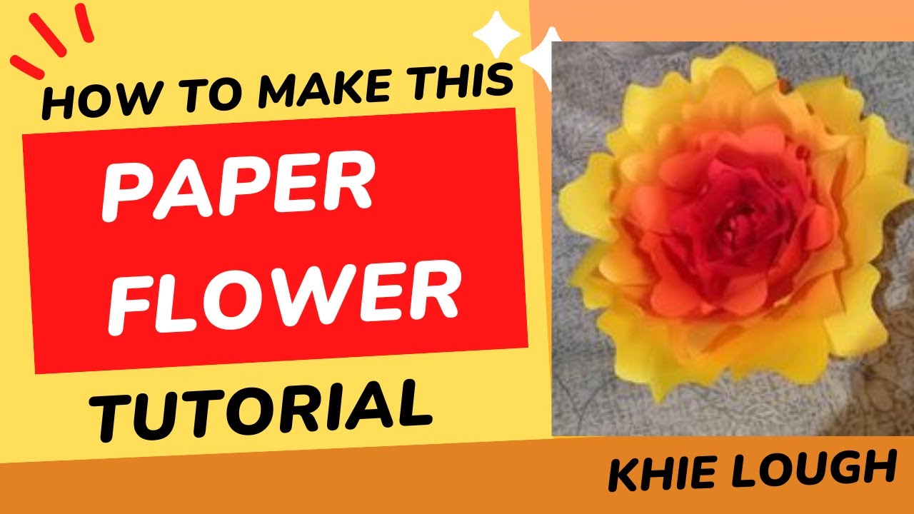 Master the Art of Paper Flowers | DIY Crafting Tutorial for Stunning Floral Decor!🌸🌸