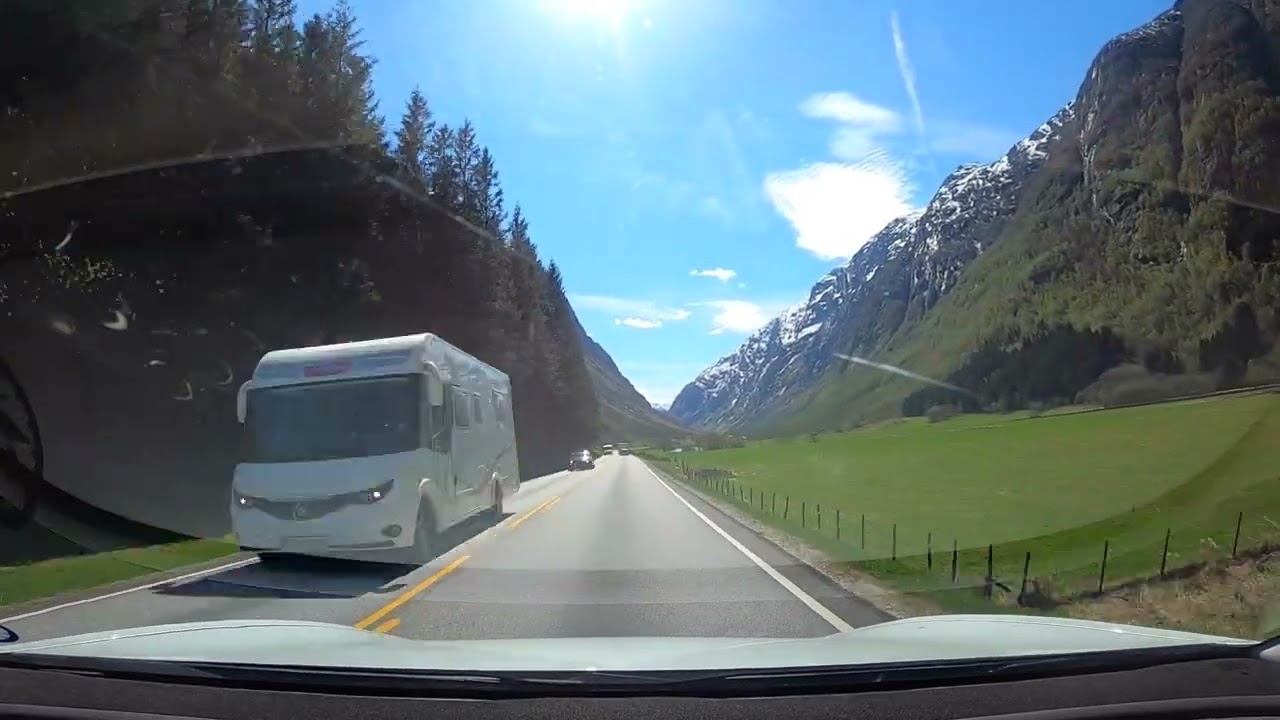 Drive through Jostedal & Goppen region of Norway