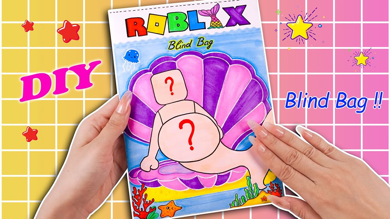 [🎀Сделай сам из бумаги🎀] Подборка беременной русалки в стиле Roblox №2 Слепой пакет для одежды в ...