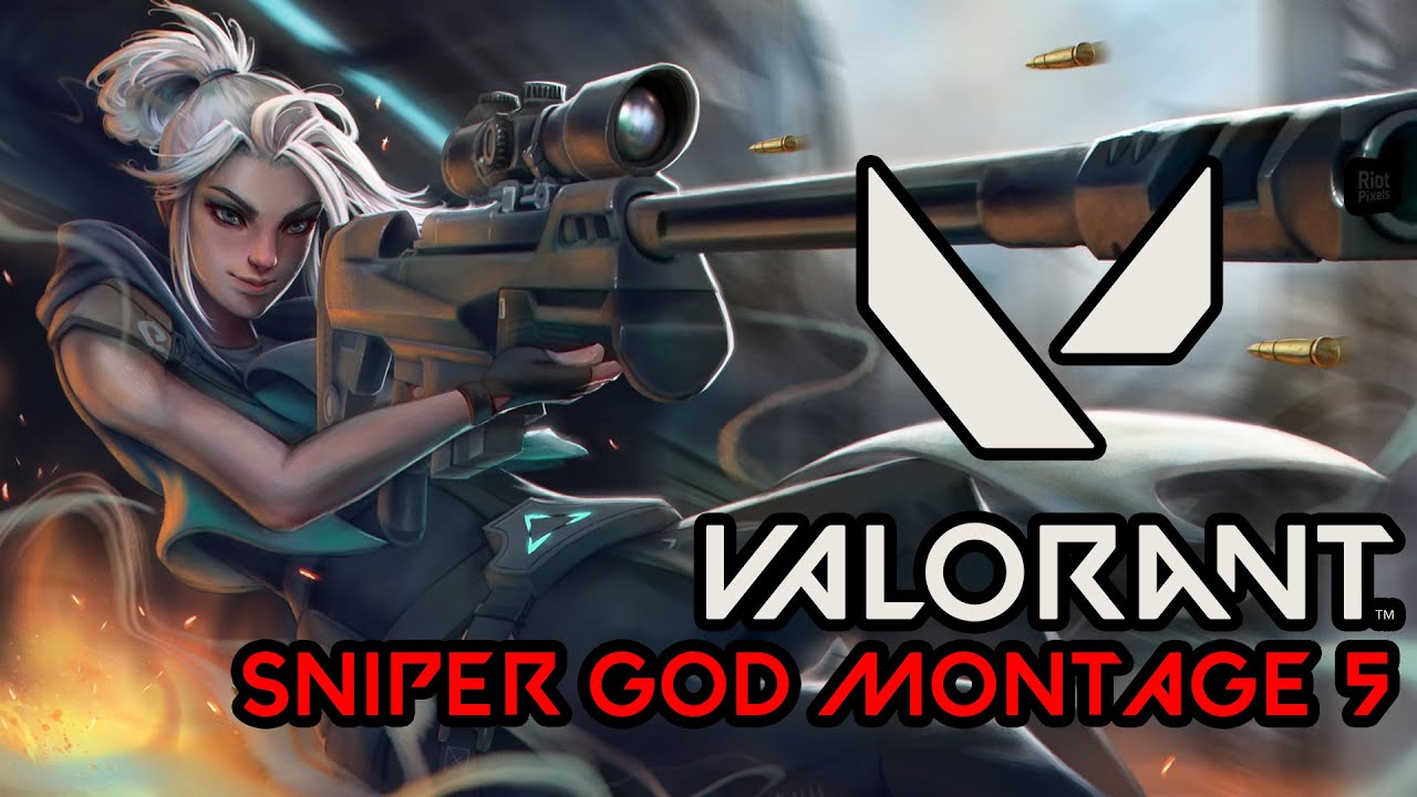 Life Of A 3000 DPI Gamer - Sniper God Montage #5 | Valorant | RuneJerry
