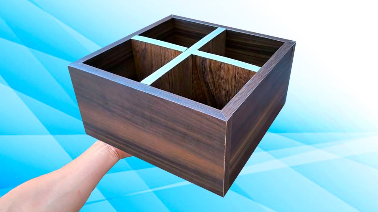 ORGANIZADOR DE MELAMINA #diy Hecho Sin Maquinas - Luis Lovon